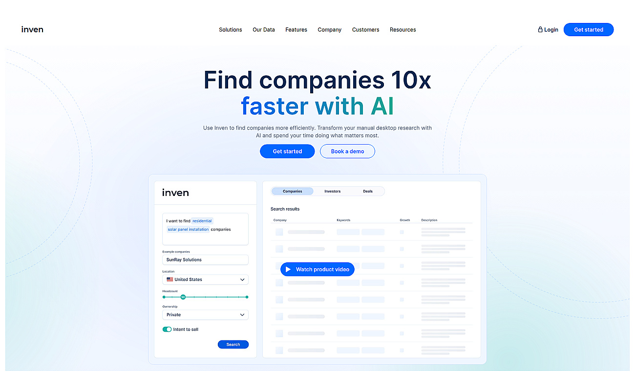 Inven screenshot