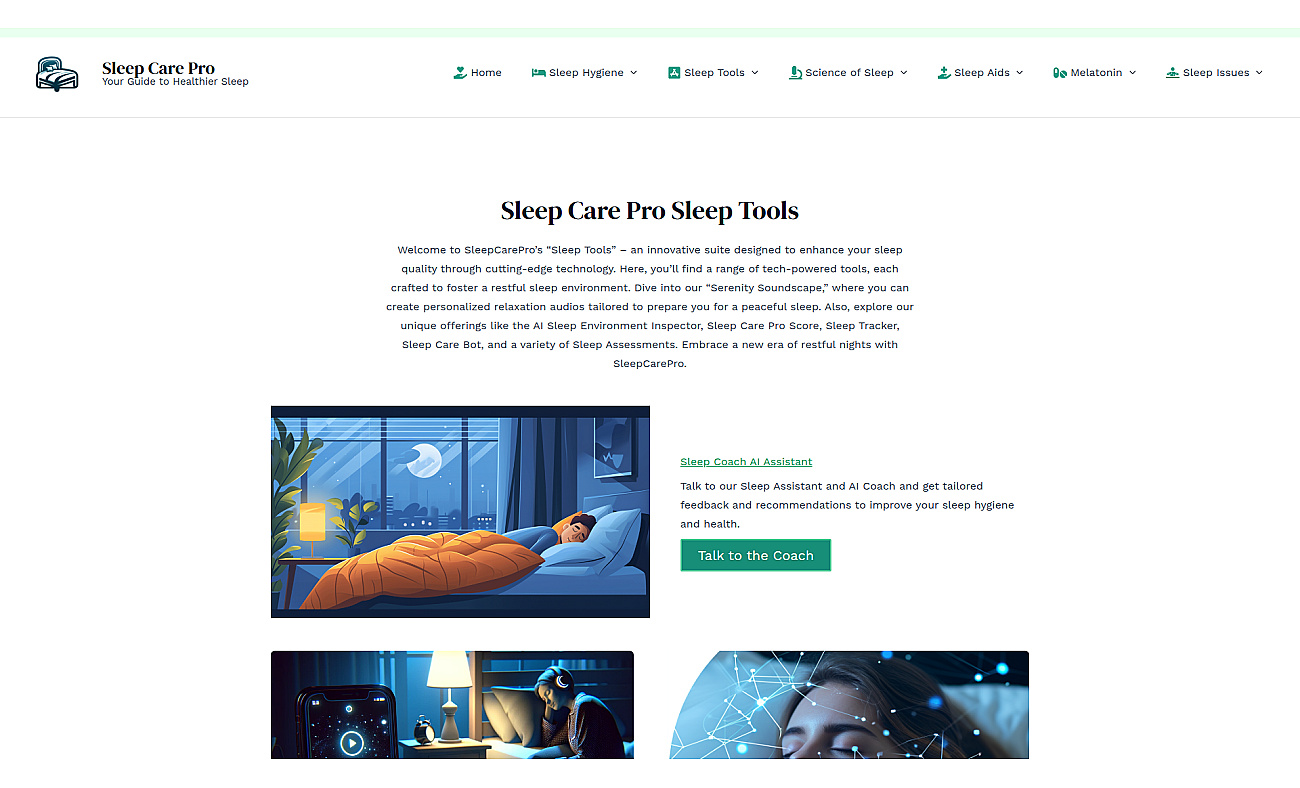 Sleep Intelligence Tools screenshot