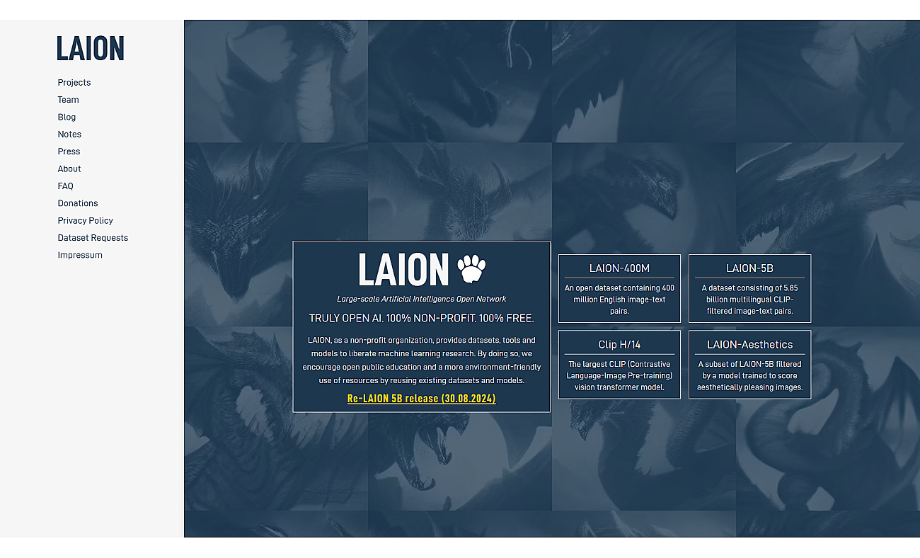 Laion screenshot