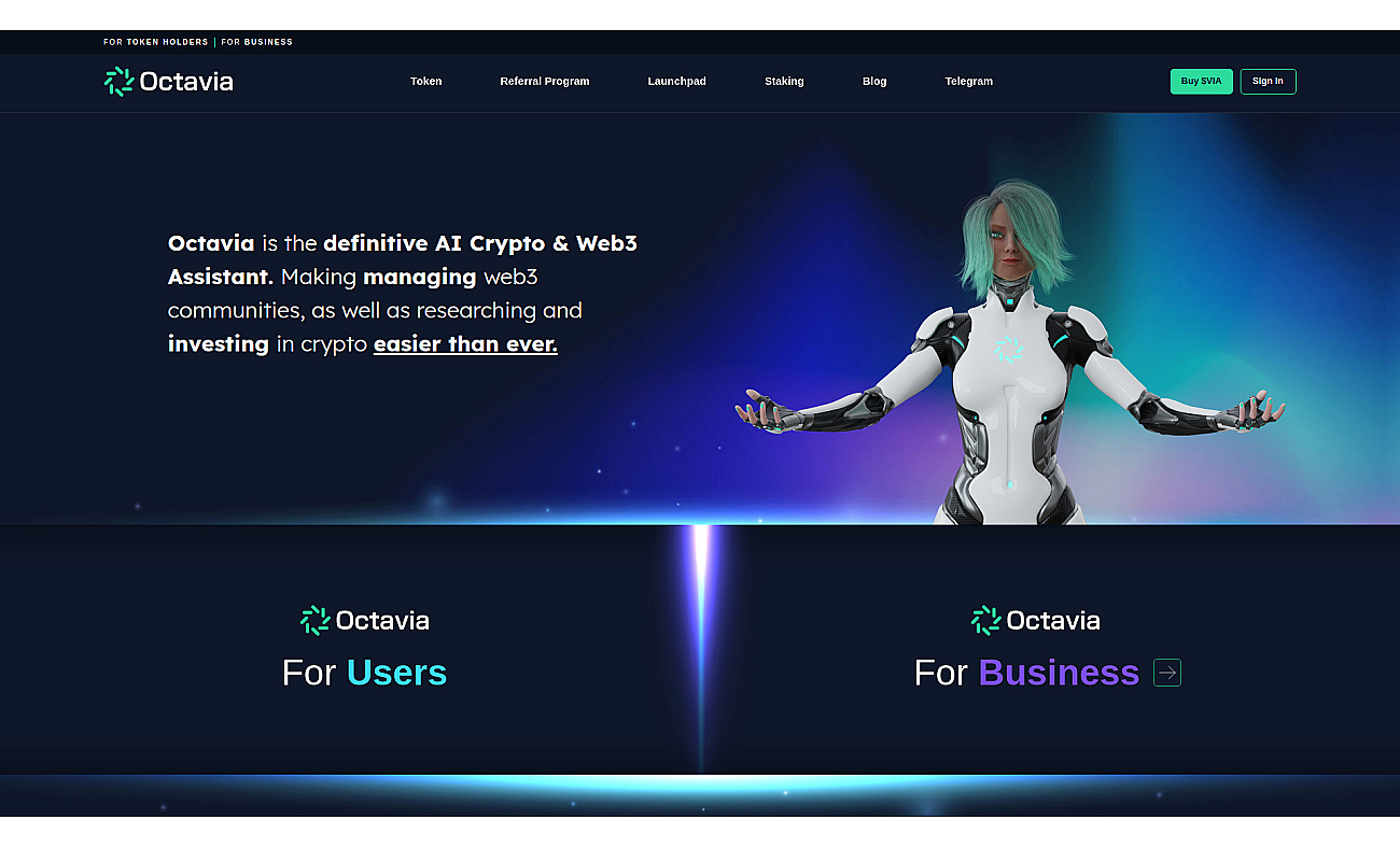 Octavia AI screenshot