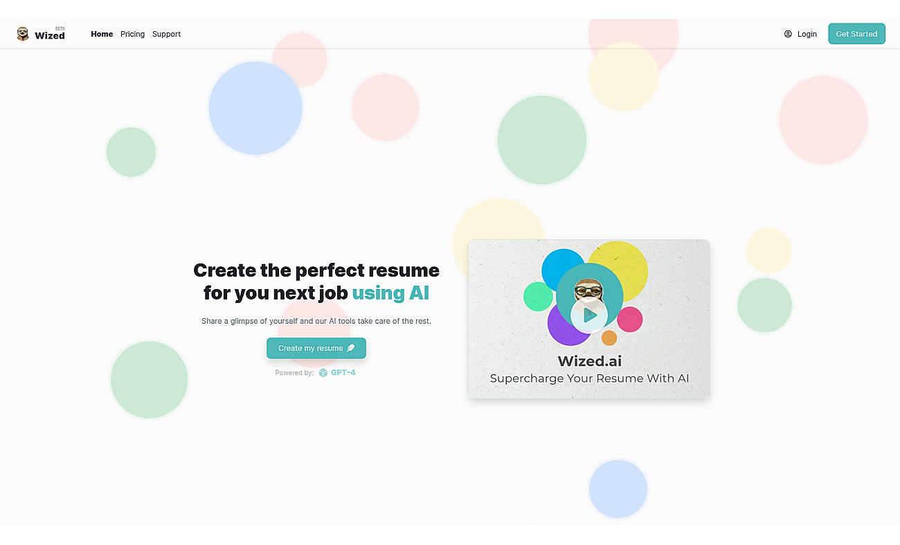 Wized screenshot