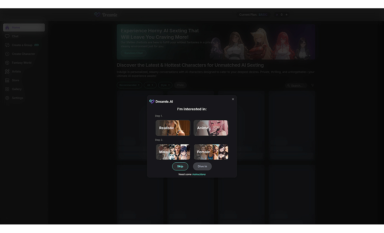 Dreamle screenshot