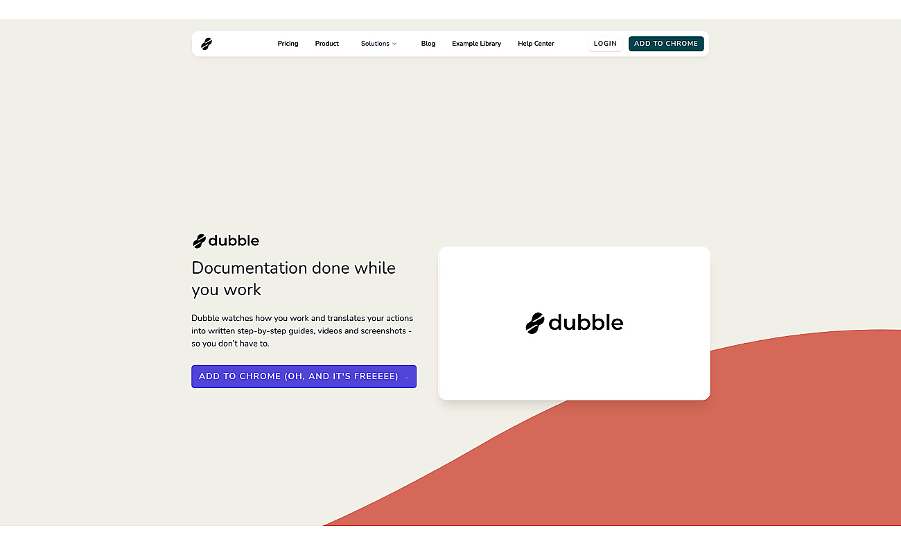Dubble screenshot