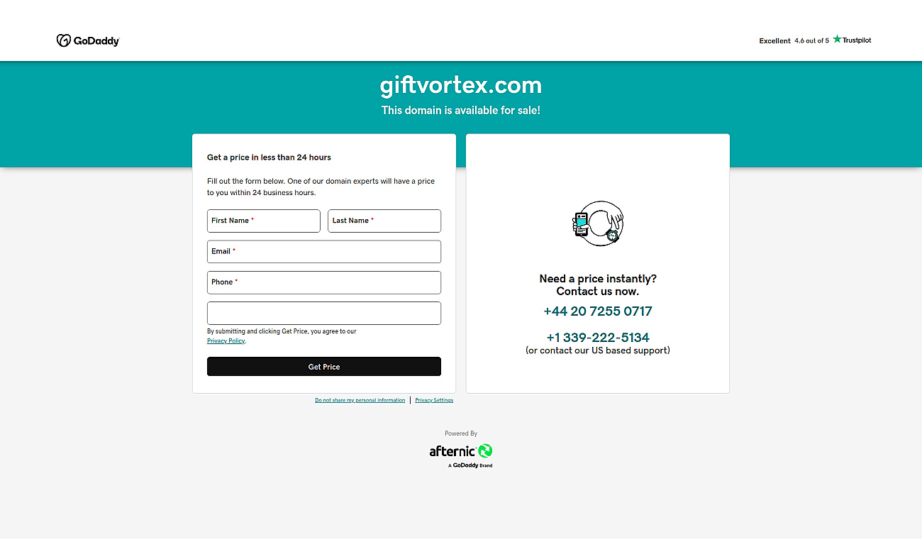 GiftVortex screenshot