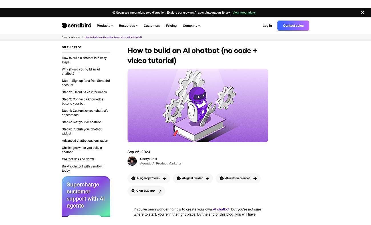 Sendbird screenshot