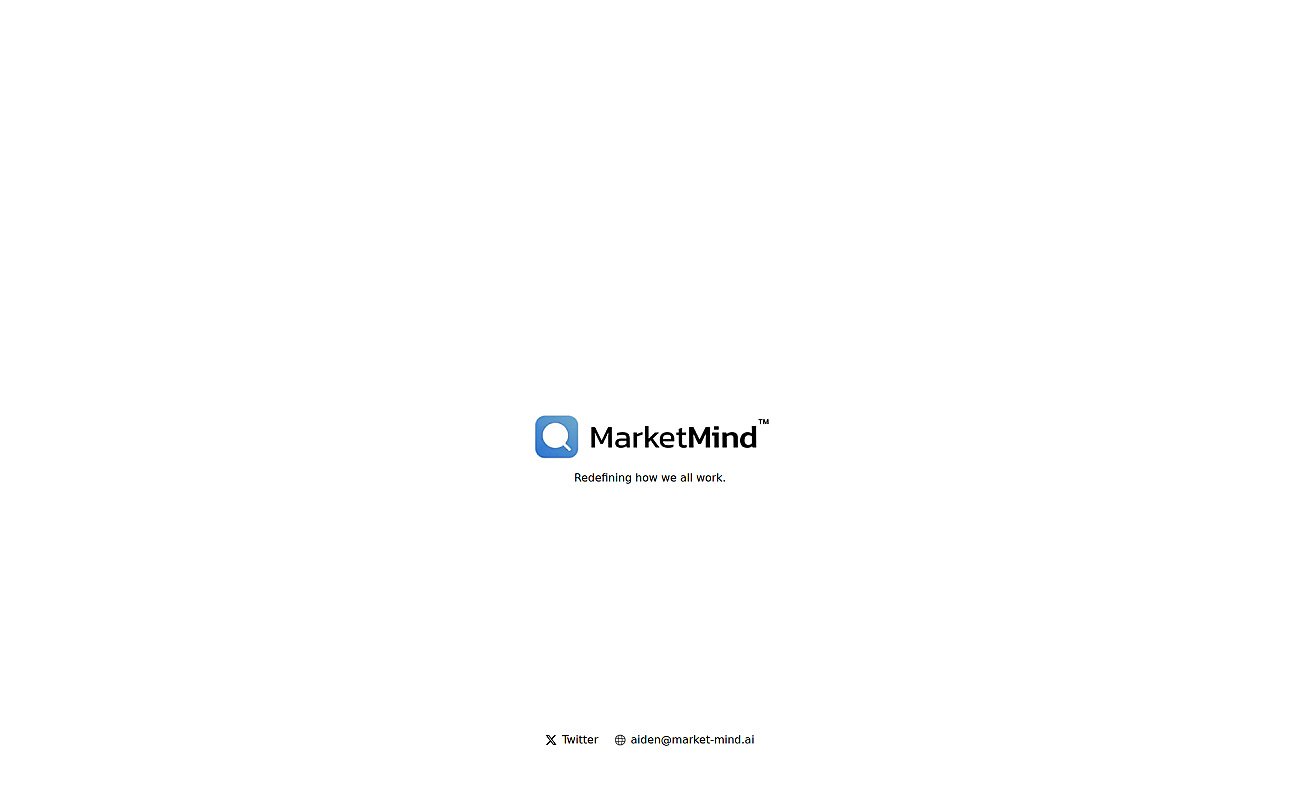 MarketMind screenshot