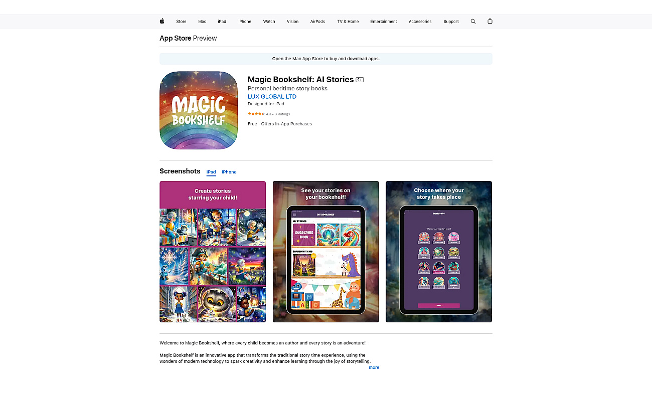 Magic Bookshelf screenshot
