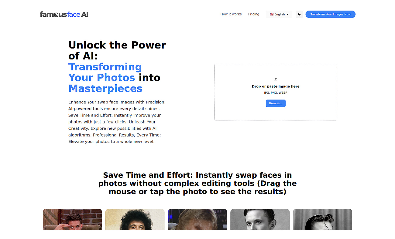 FamousFace screenshot