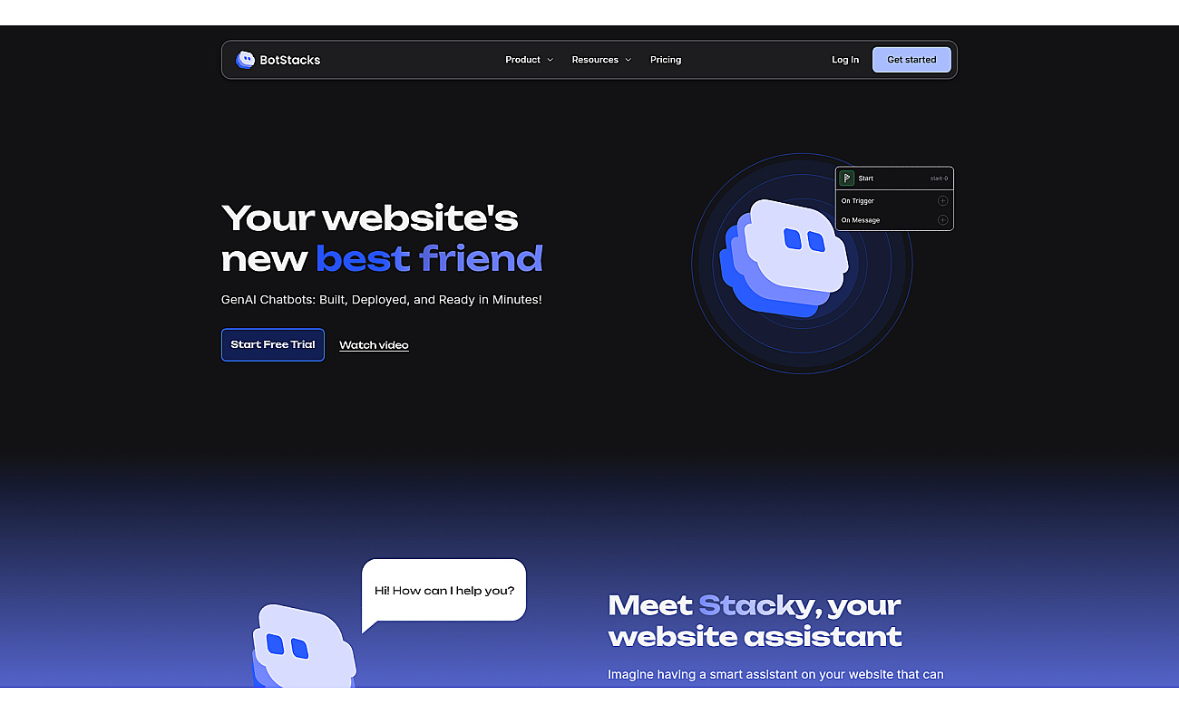 BotStacks screenshot