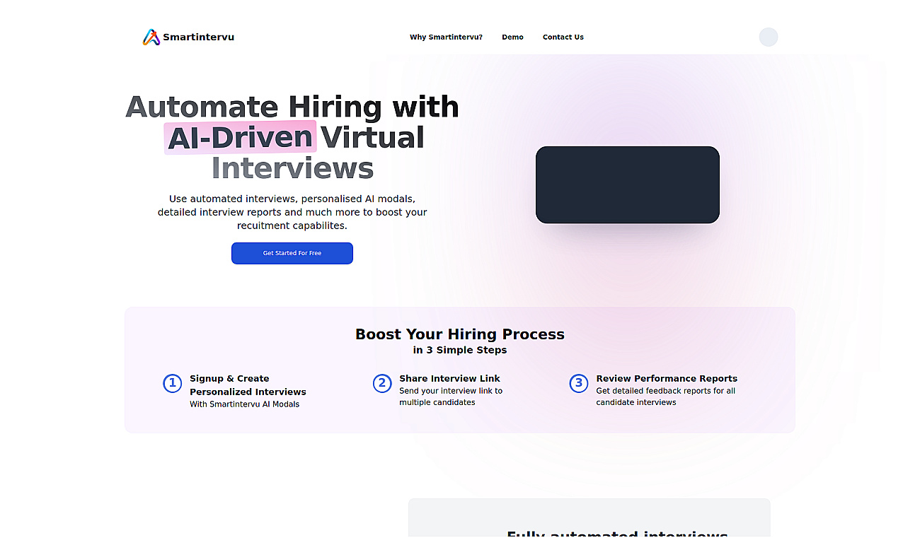 SmartIntervu screenshot