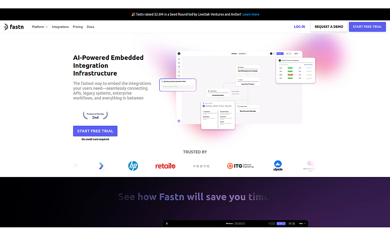 Fastn.ai (composable middleware) screenshot