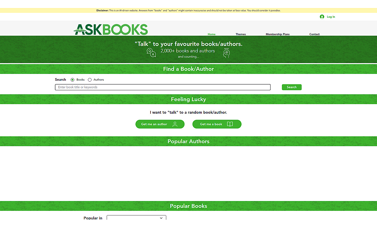 AskBooks screenshot