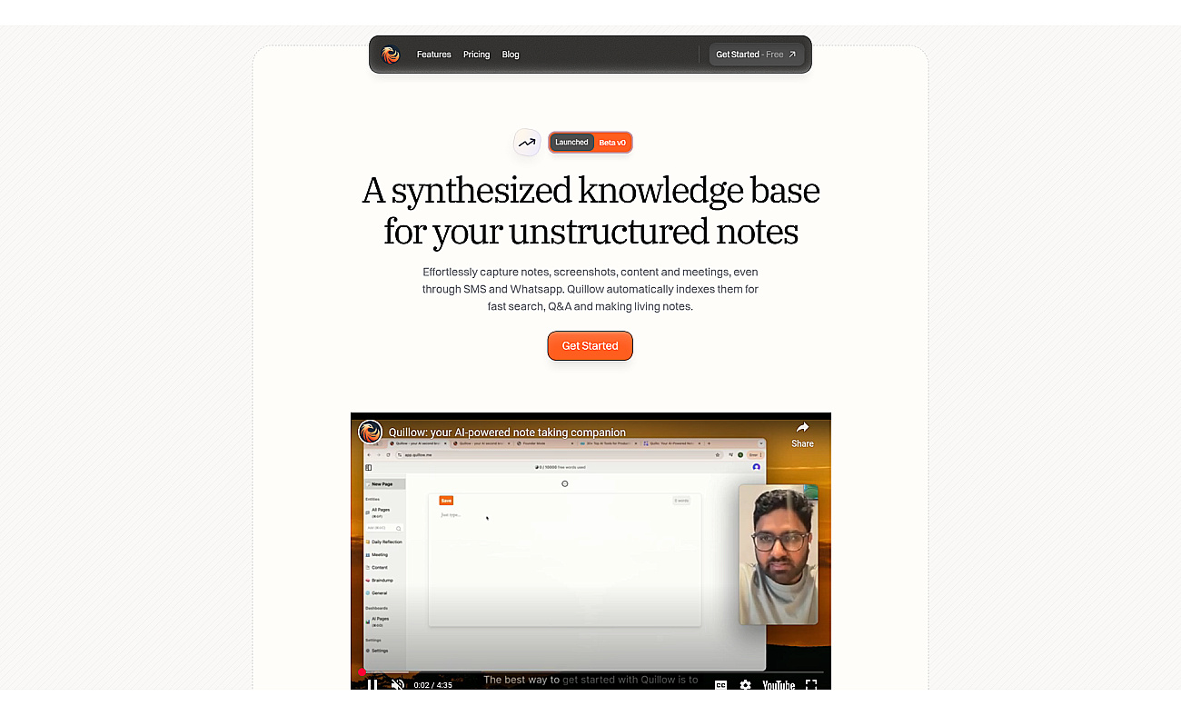 Quillow screenshot