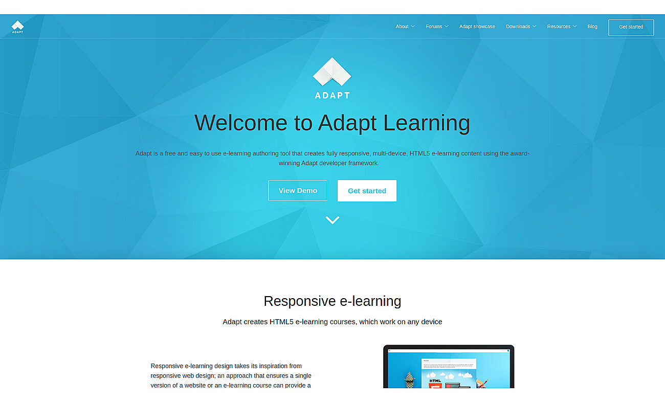 Adapt Learning screenshot