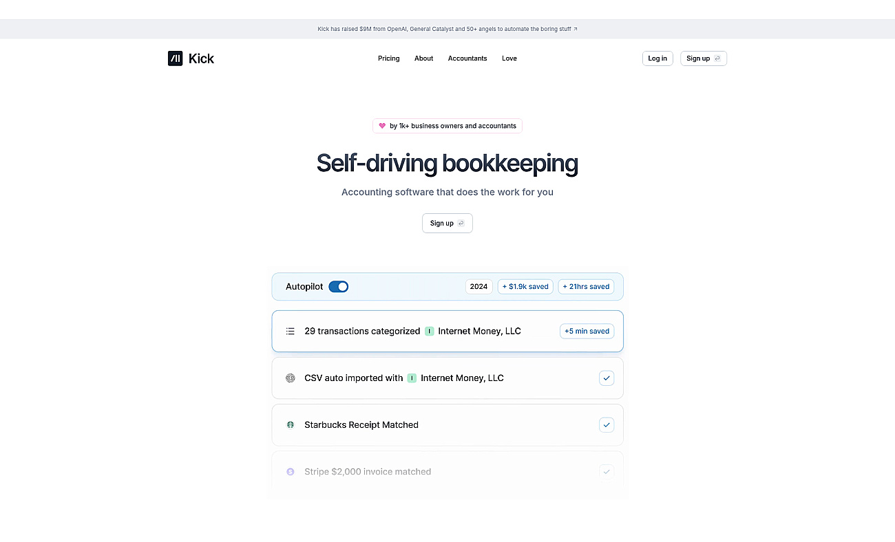 Kickv1.0 screenshot
