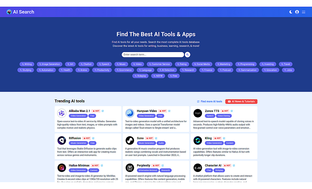 AI-Search.io screenshot