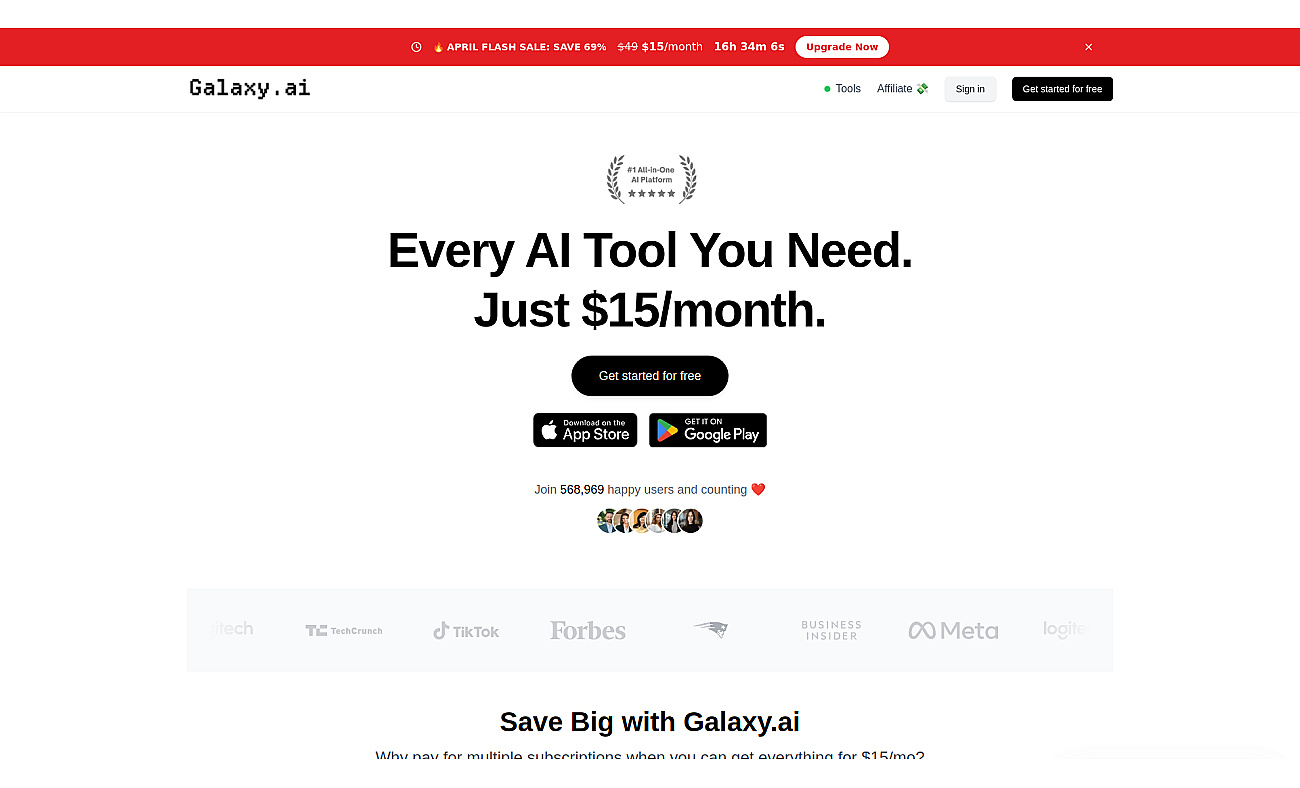 Galaxy.AI screenshot