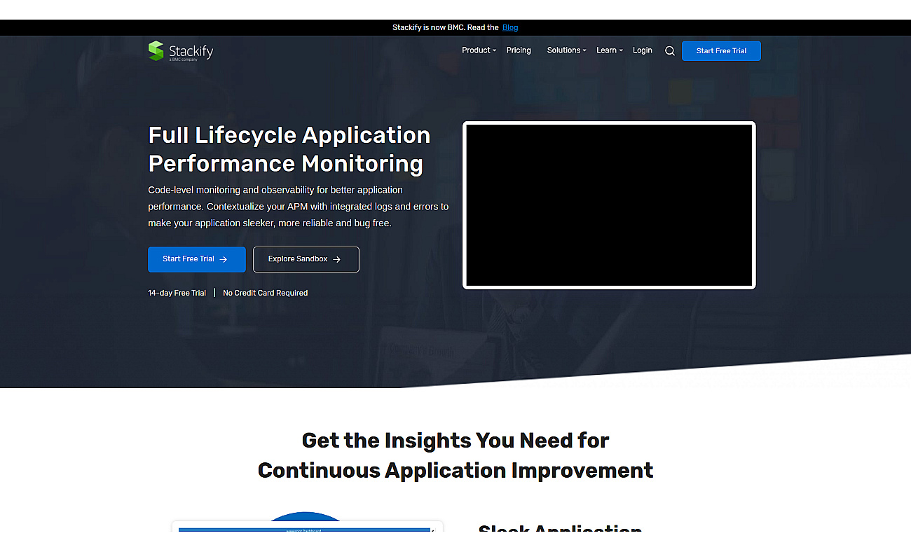 Stackify screenshot