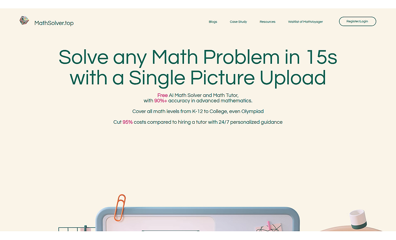 Mathsolver.top screenshot