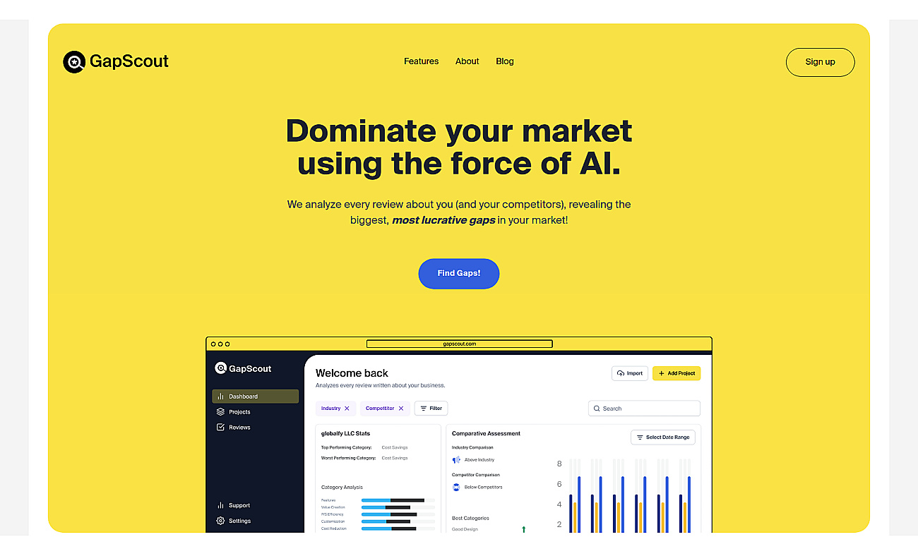 GapScout screenshot