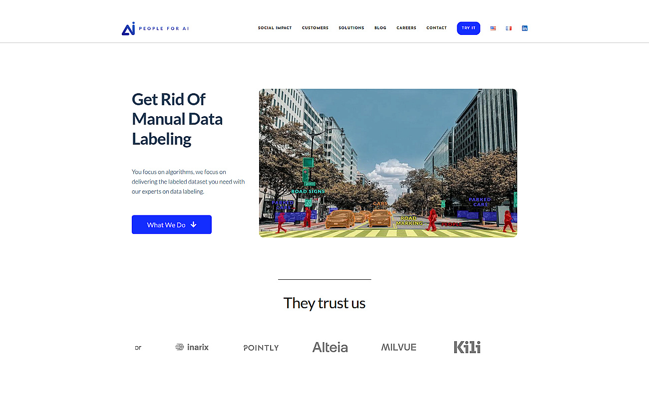 People for AI screenshot