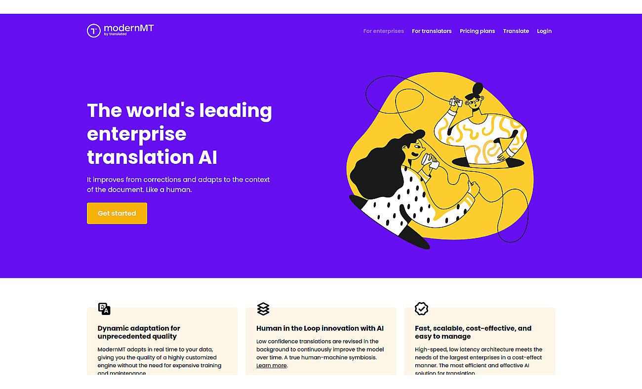 Modernmt.com screenshot