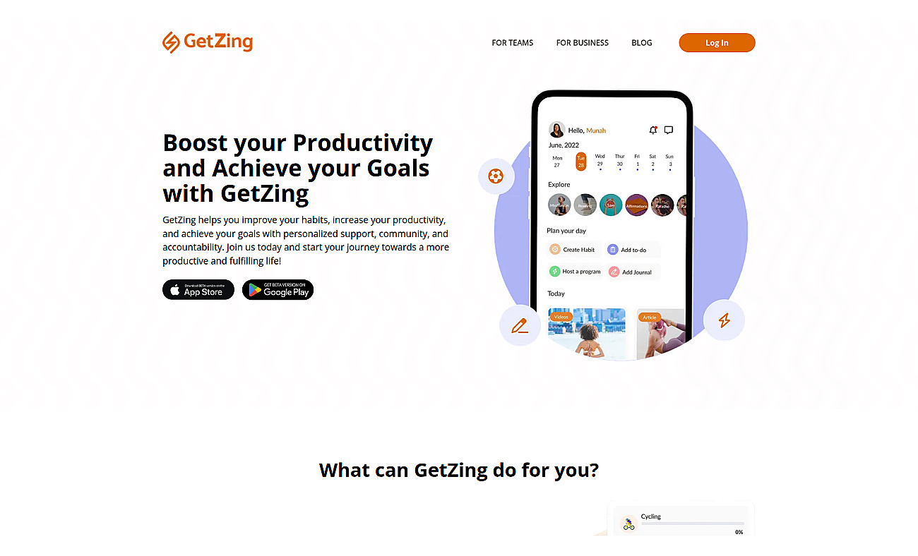 GetZing screenshot