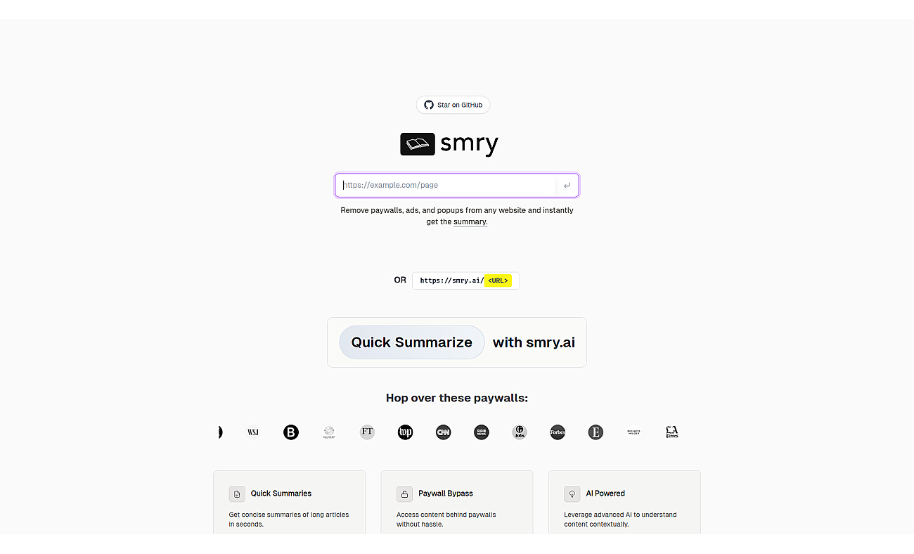 SMRY screenshot