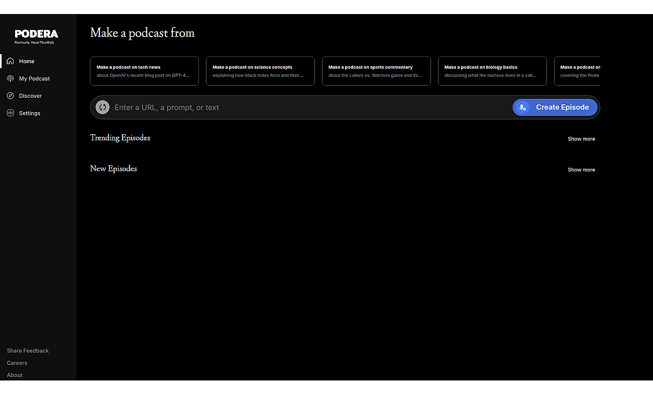 HearTheWeb screenshot