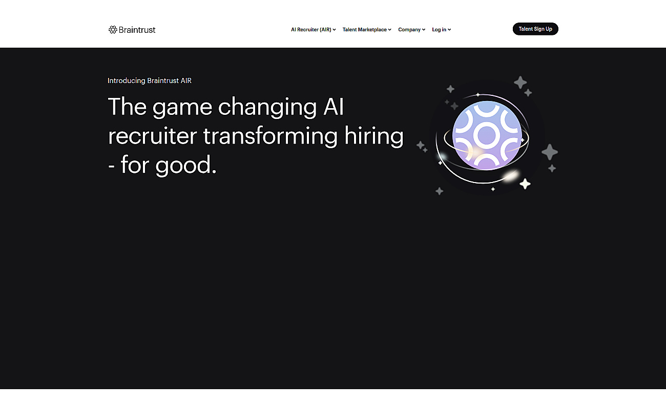 Braintrust AIR screenshot