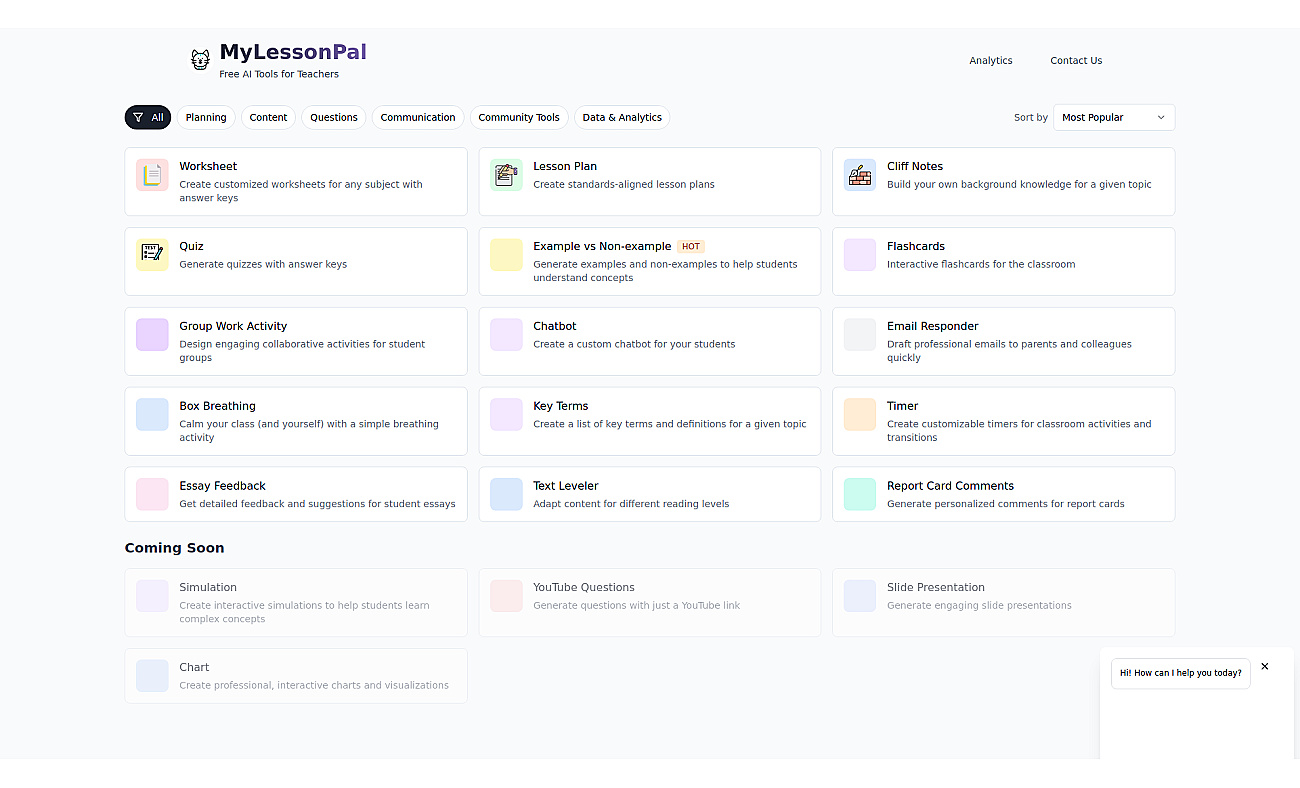 MyLessonPal screenshot
