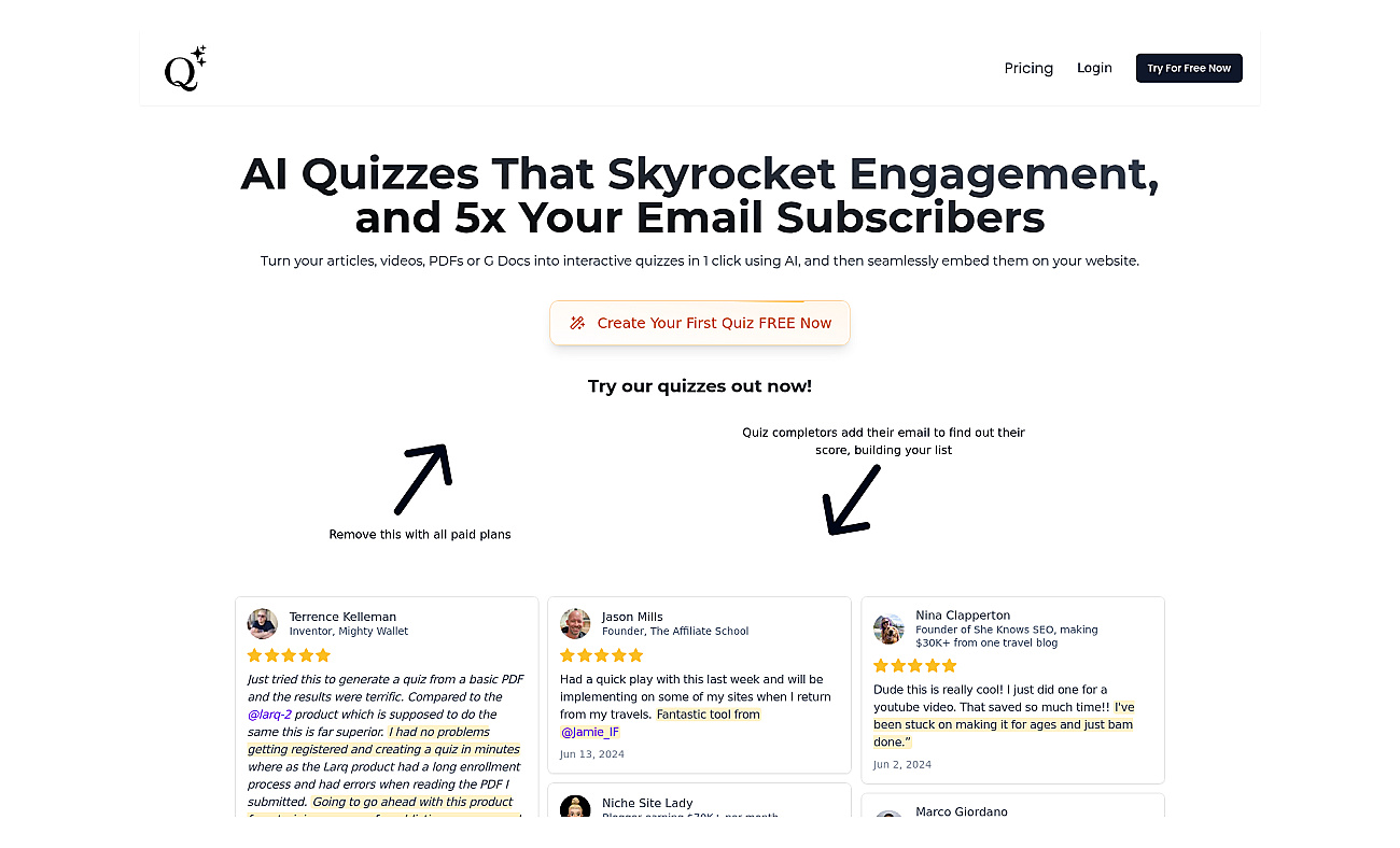 QuizWizard screenshot