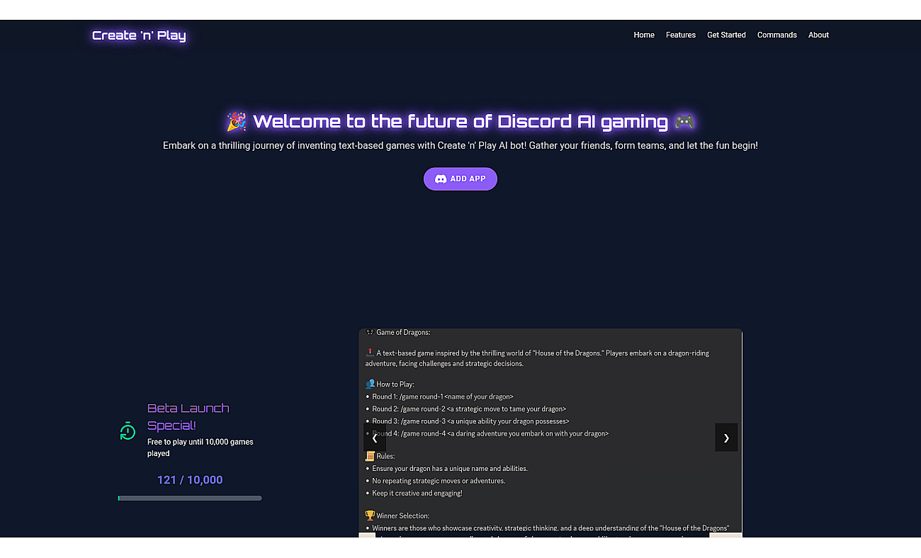 Create 'n' Play screenshot