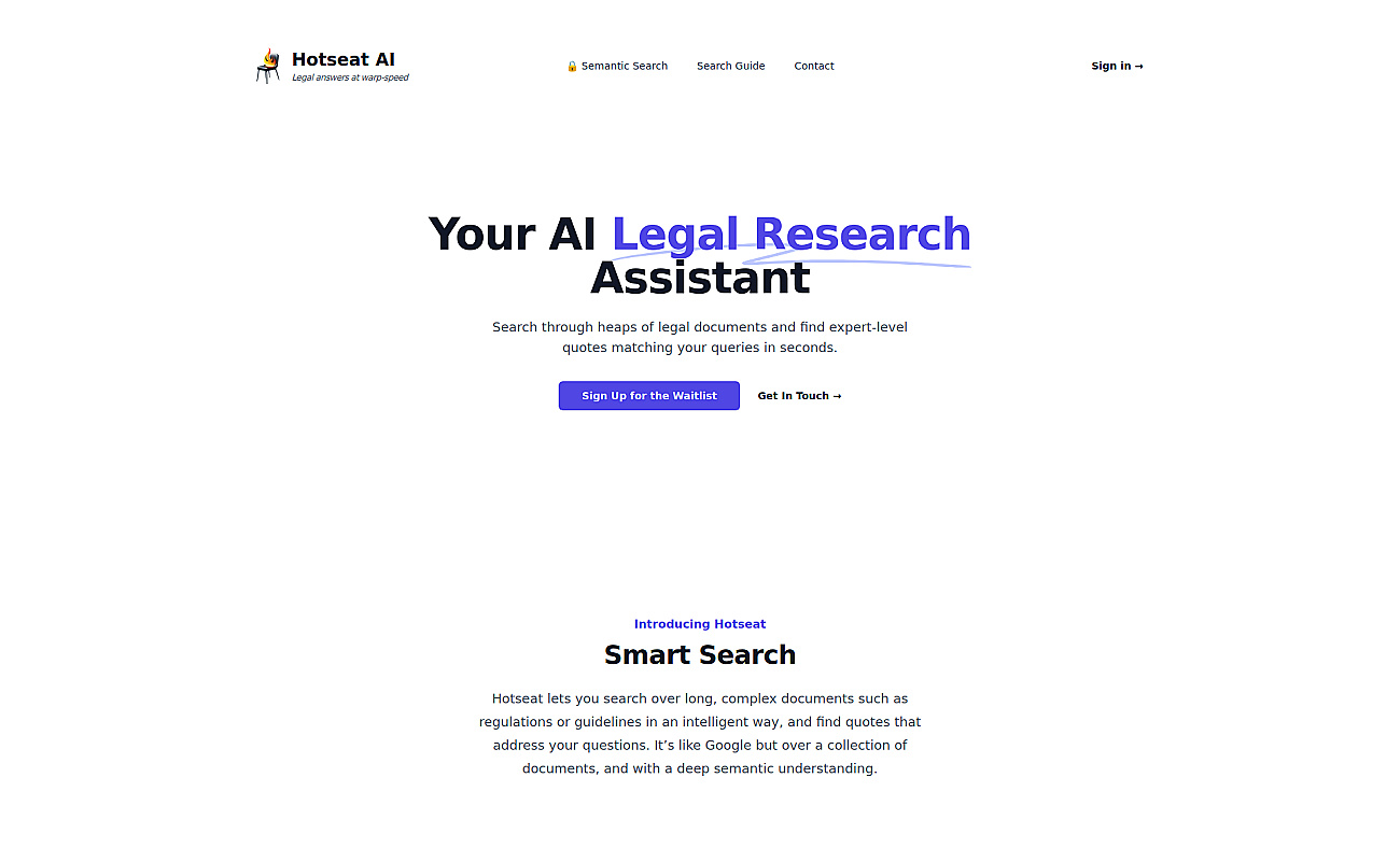 HotseatAI screenshot