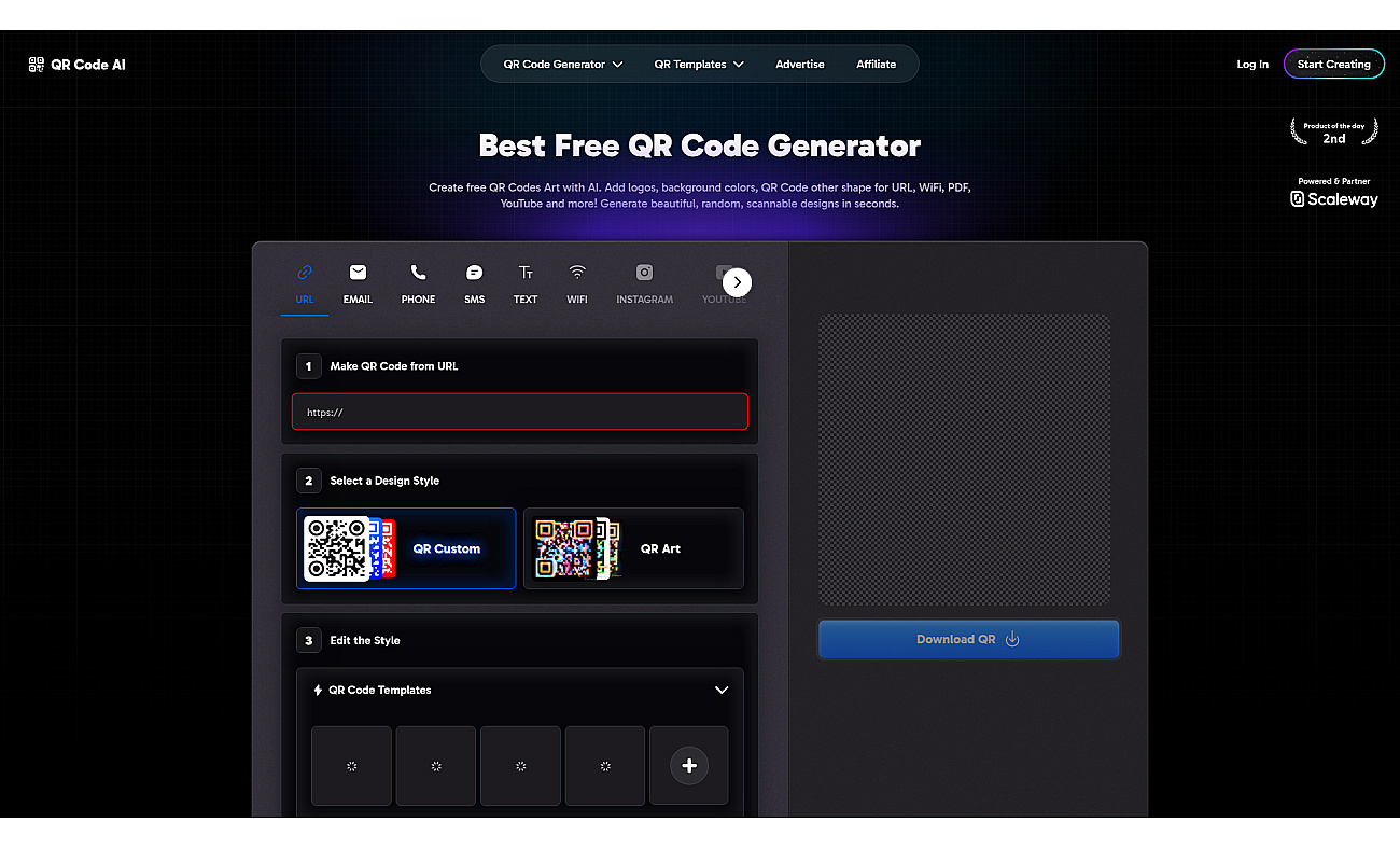 QRCode AI screenshot