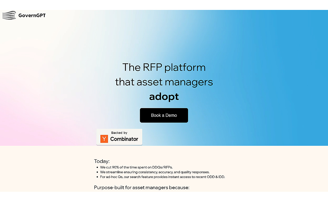 GovernGPT screenshot