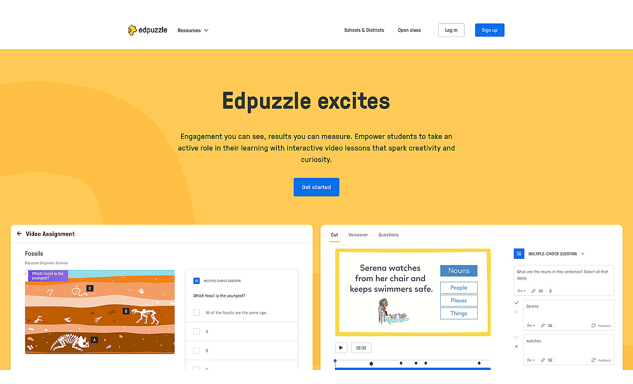EDpuzzle screenshot