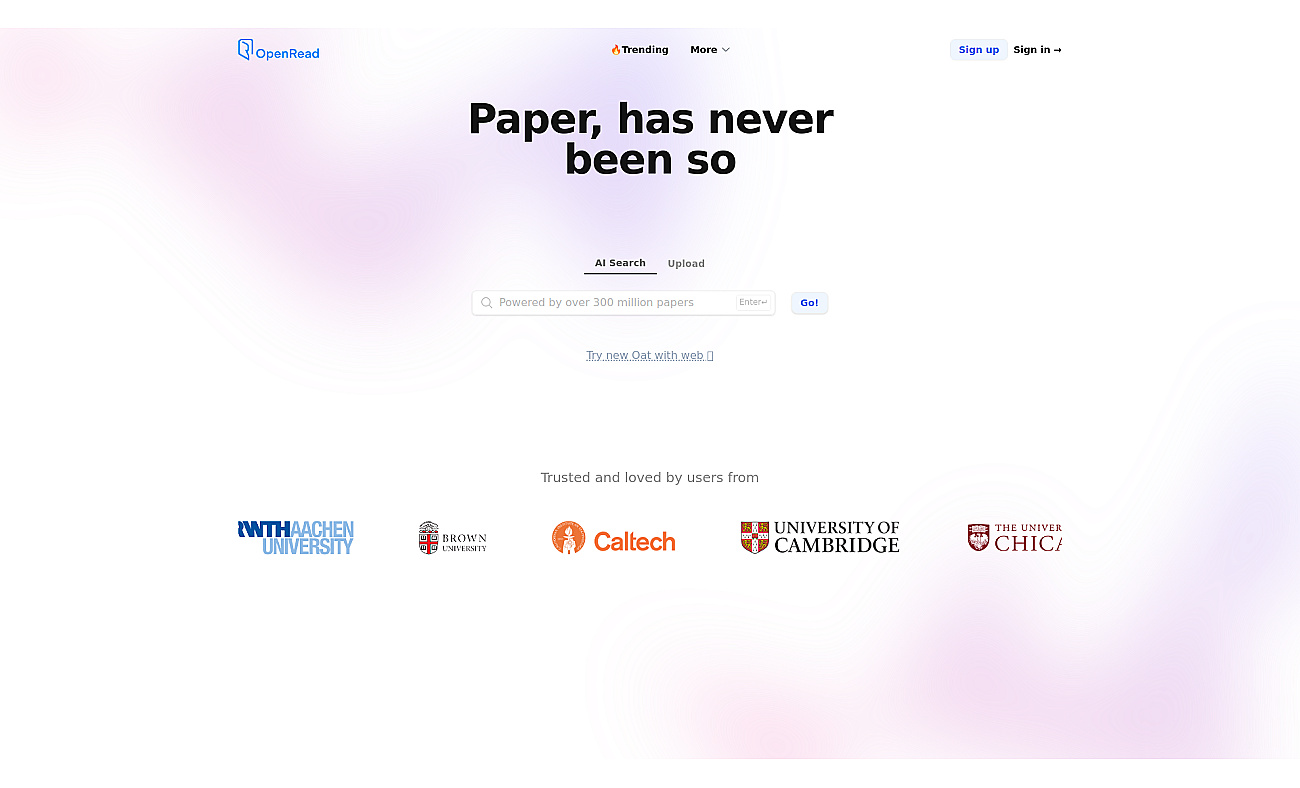 OpenRead AI screenshot