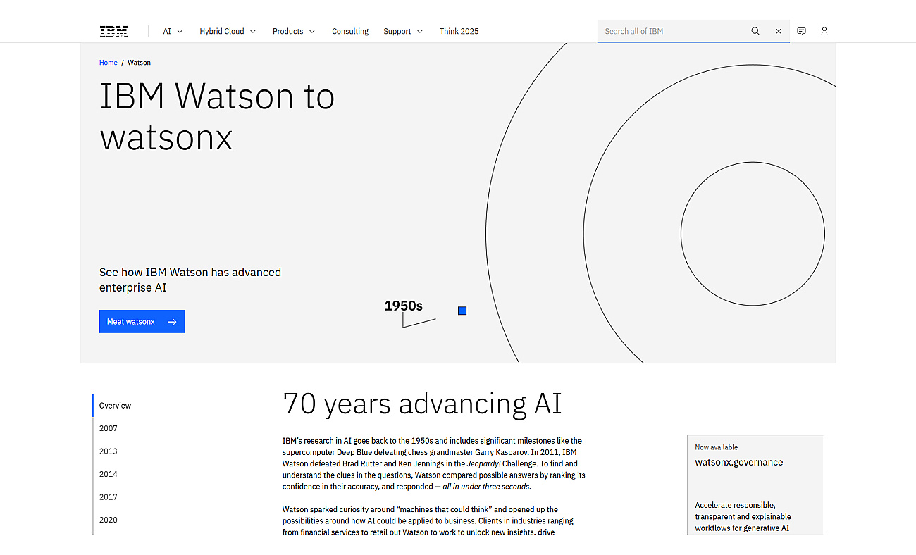IBM Watson Health screenshot