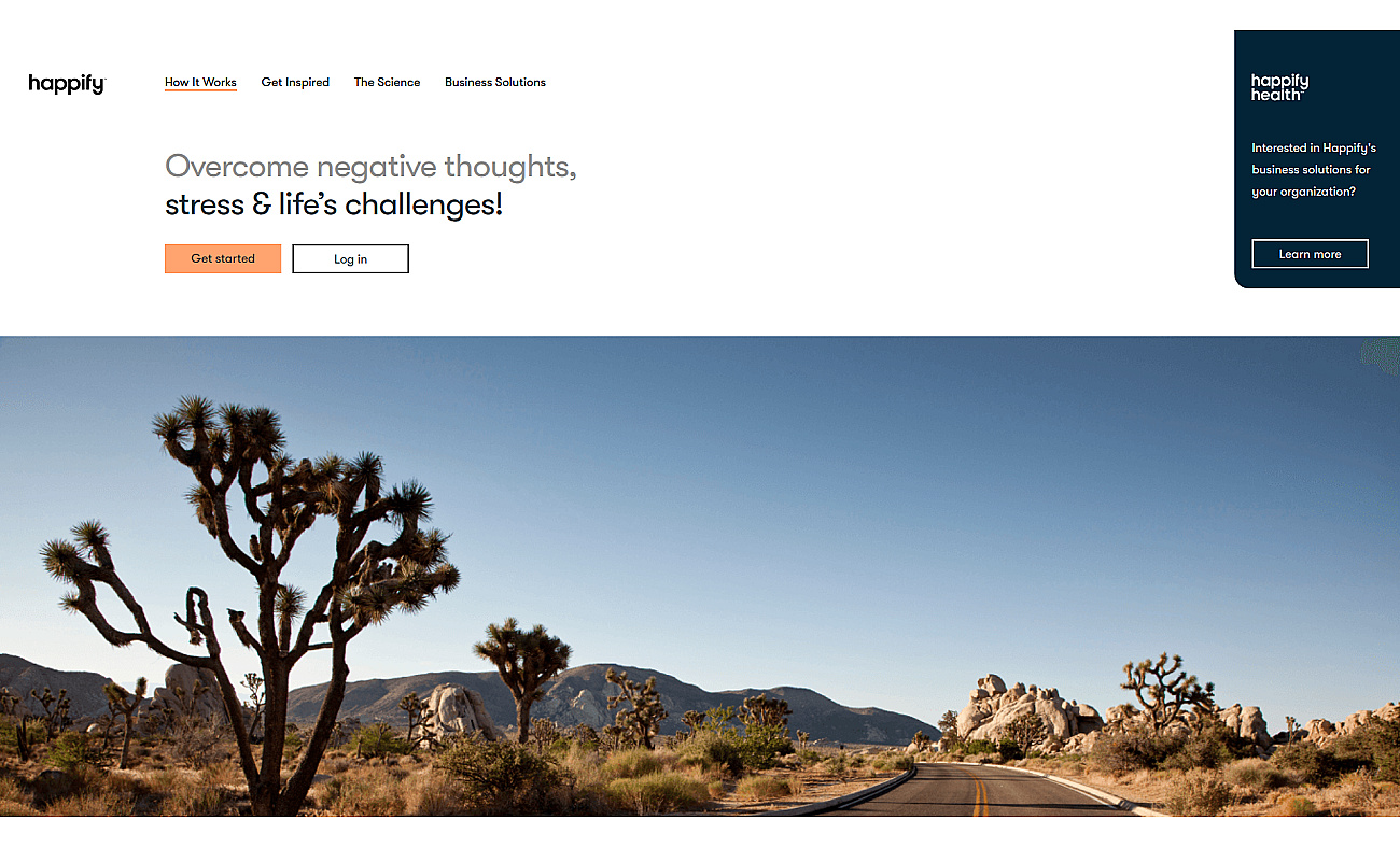 Happify screenshot