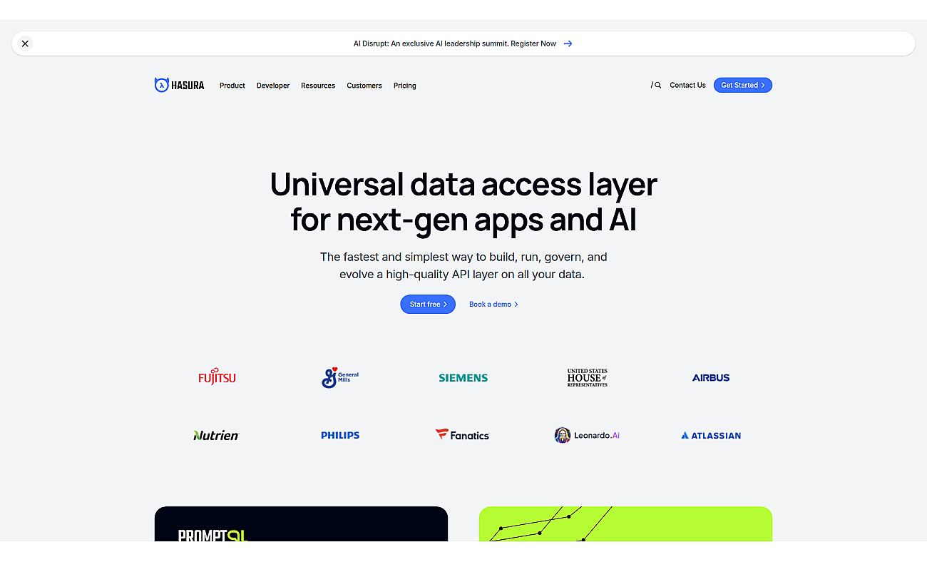 Hasura screenshot