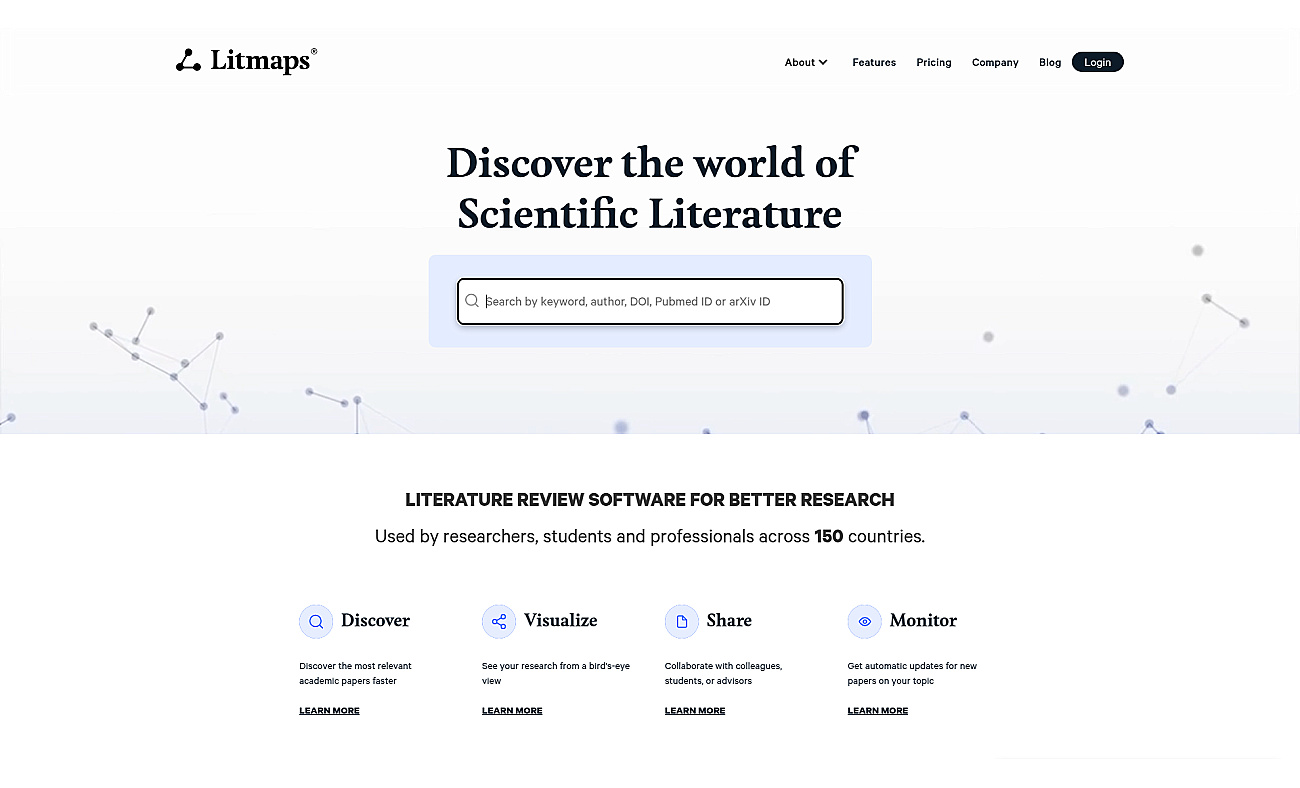 Litmaps screenshot