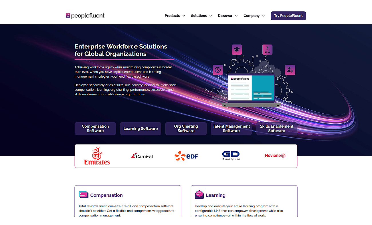 Peoplefluent screenshot