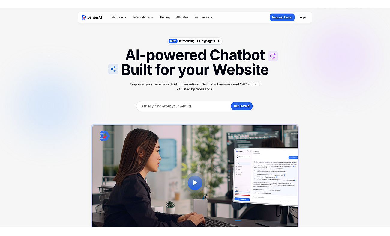 DenserBot screenshot