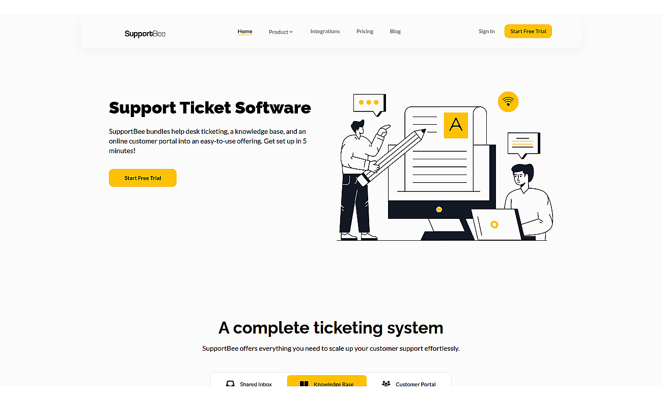 SupportBee screenshot