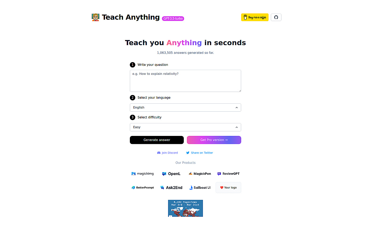 Teach Anything screenshot