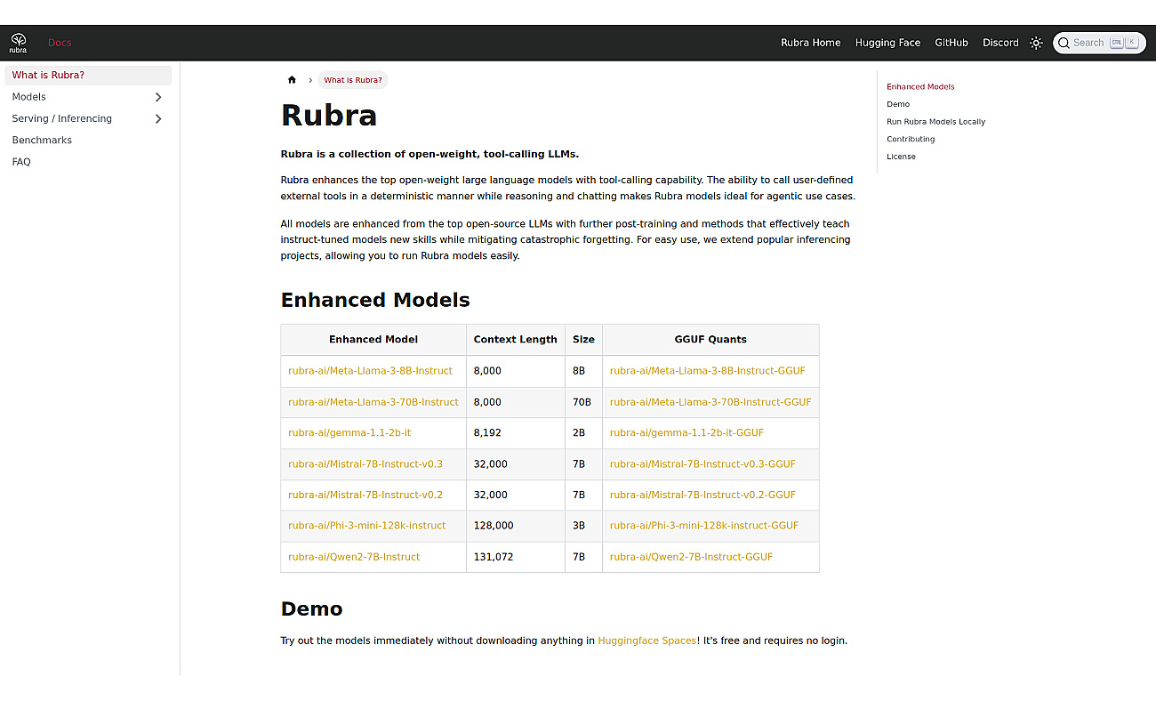 Rubra screenshot