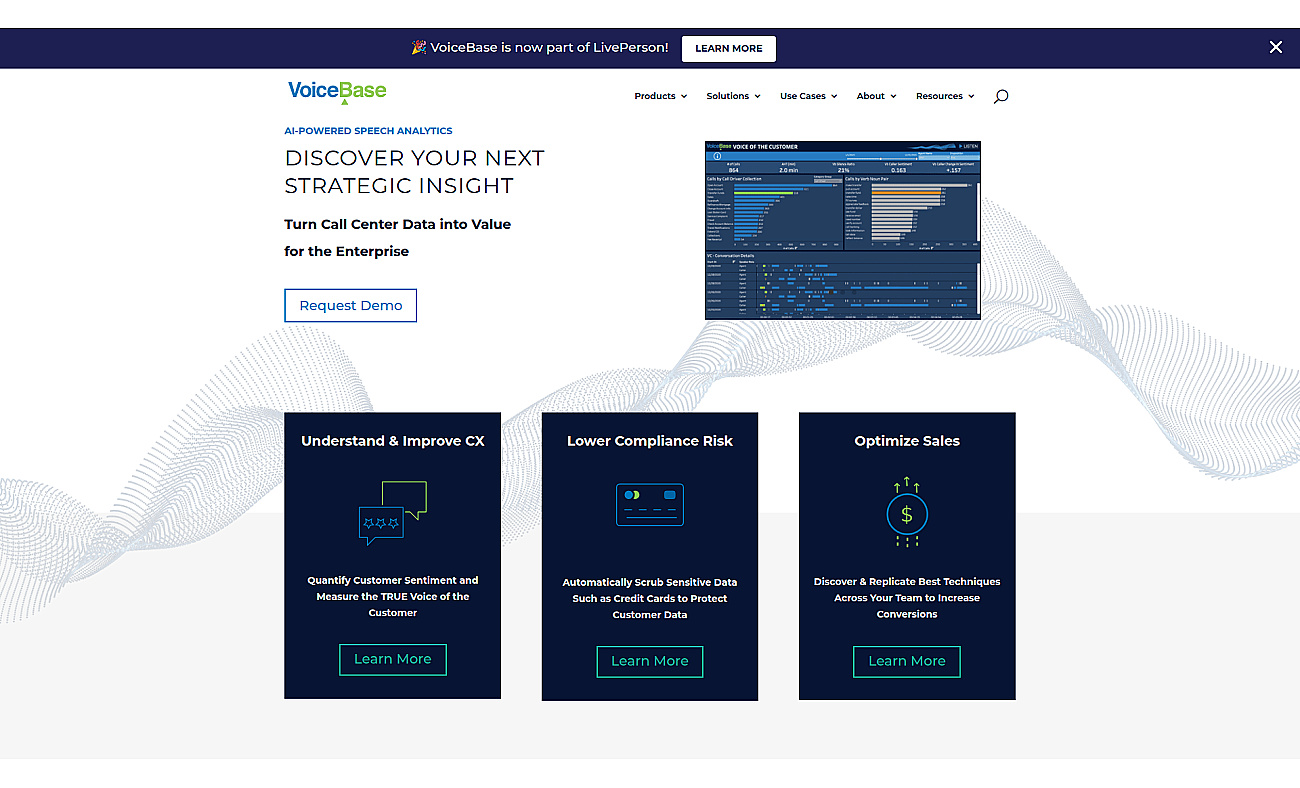 VoiceBase screenshot