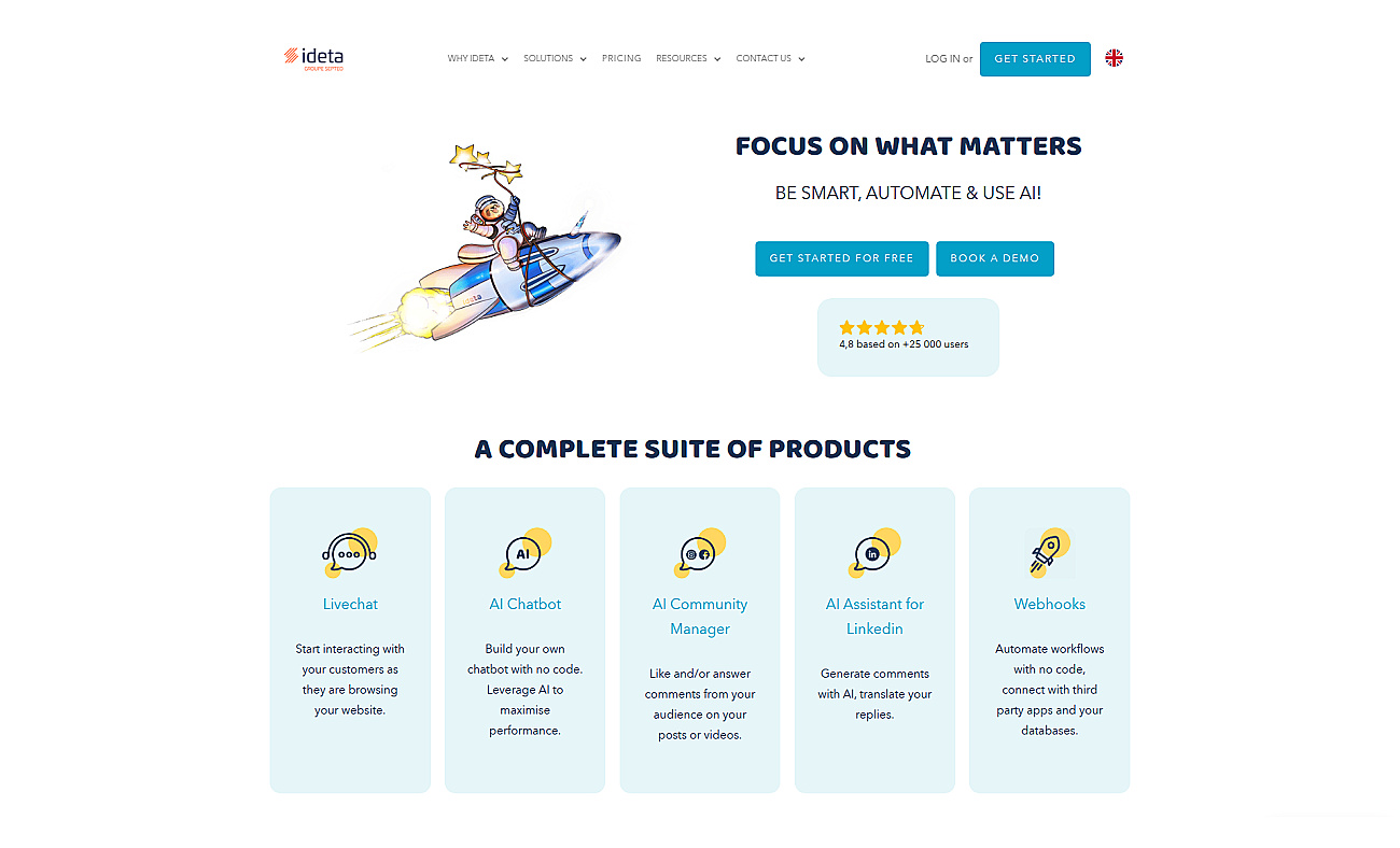 ideta.io screenshot