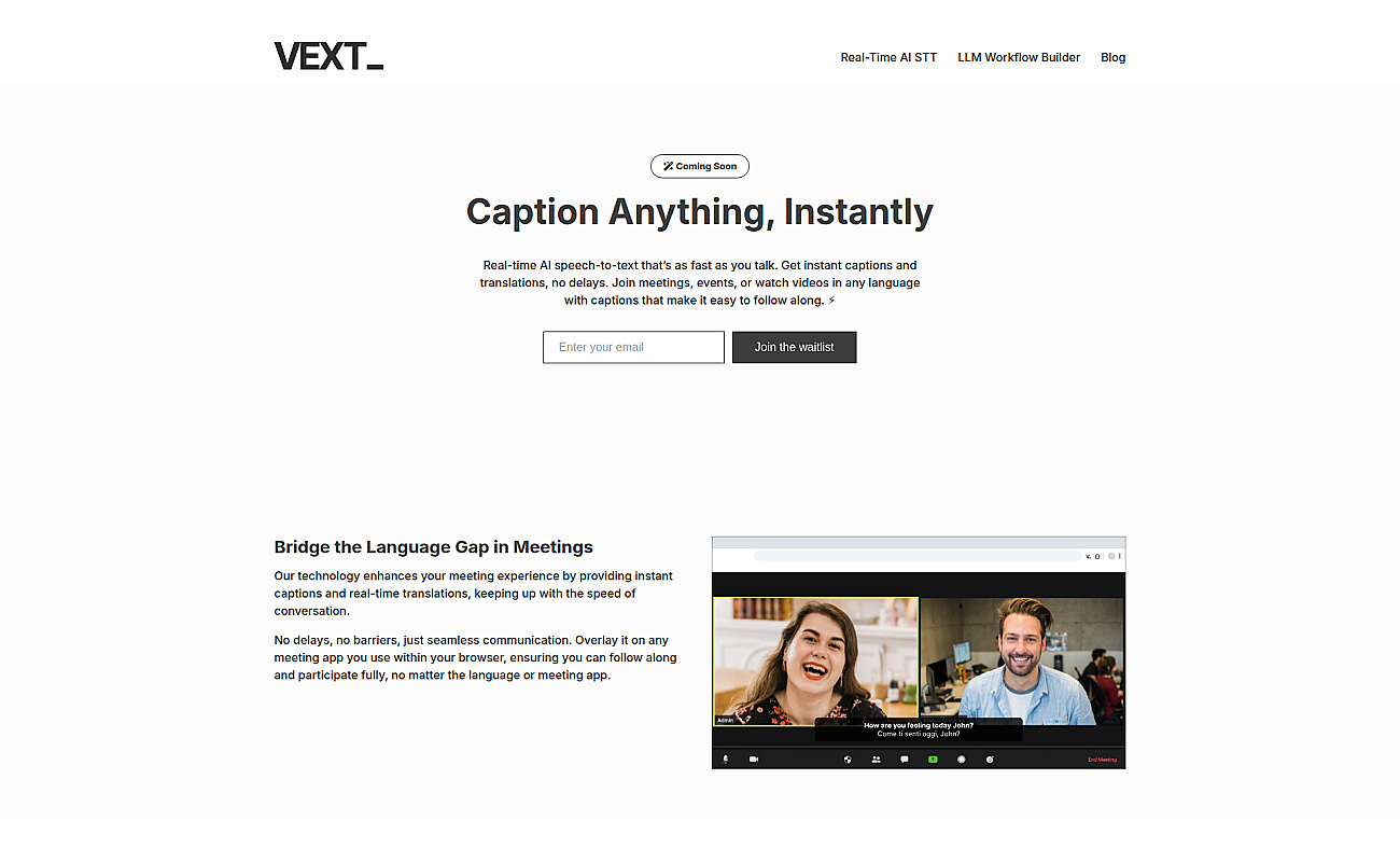 Vext screenshot